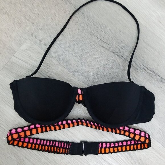 32B Victoria's Secret Hottie Halter Swimsuit neon - Picture 2 of 13